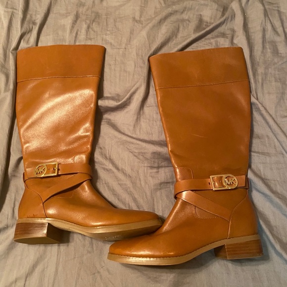 Micheal Khors Leather Riding Boots - Picture 1 of 4
